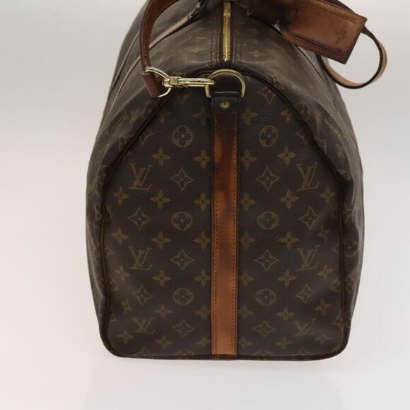 LOUIS VUITTON Monogram Keepall Bandouliere 55 Boston Bag M41414 - Picture 4 of 16